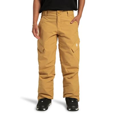 Snowboardhose DC SHOES "Nonchalant", Damen, Gr. M, Normalgrößen, gold (mustard gold), Obermaterial: 100% Polyester., Hosen