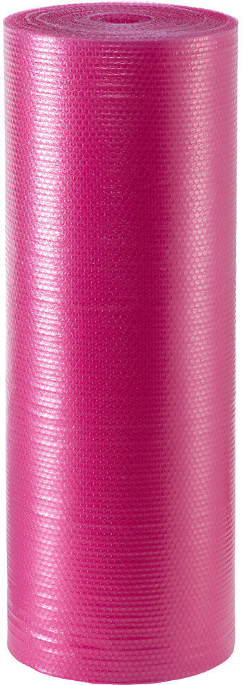 Ableitfähige, antistatische Luftpolsterfolie ESD 100 µm, 3-lagig, 1200 mm breit, Länge 100 m ratioform