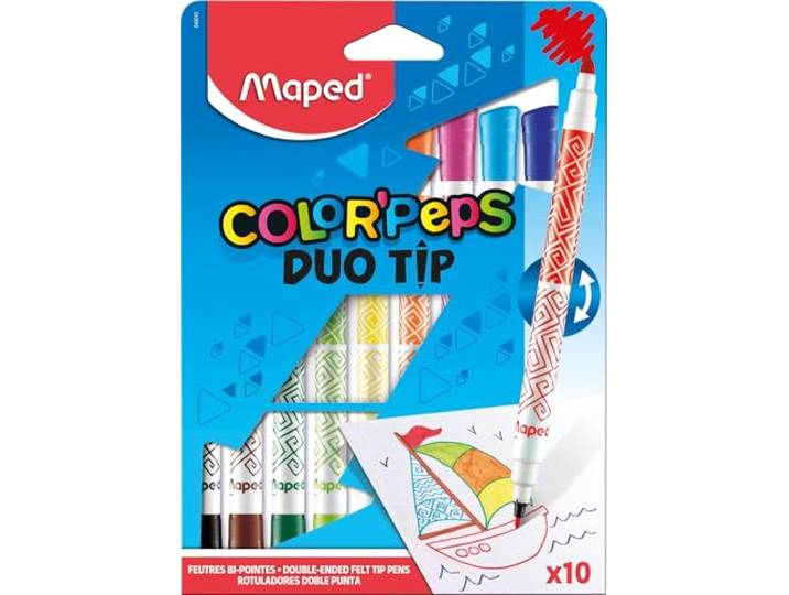Maped Color'Peps Duo Tip kleurpotloden, 10 stuks