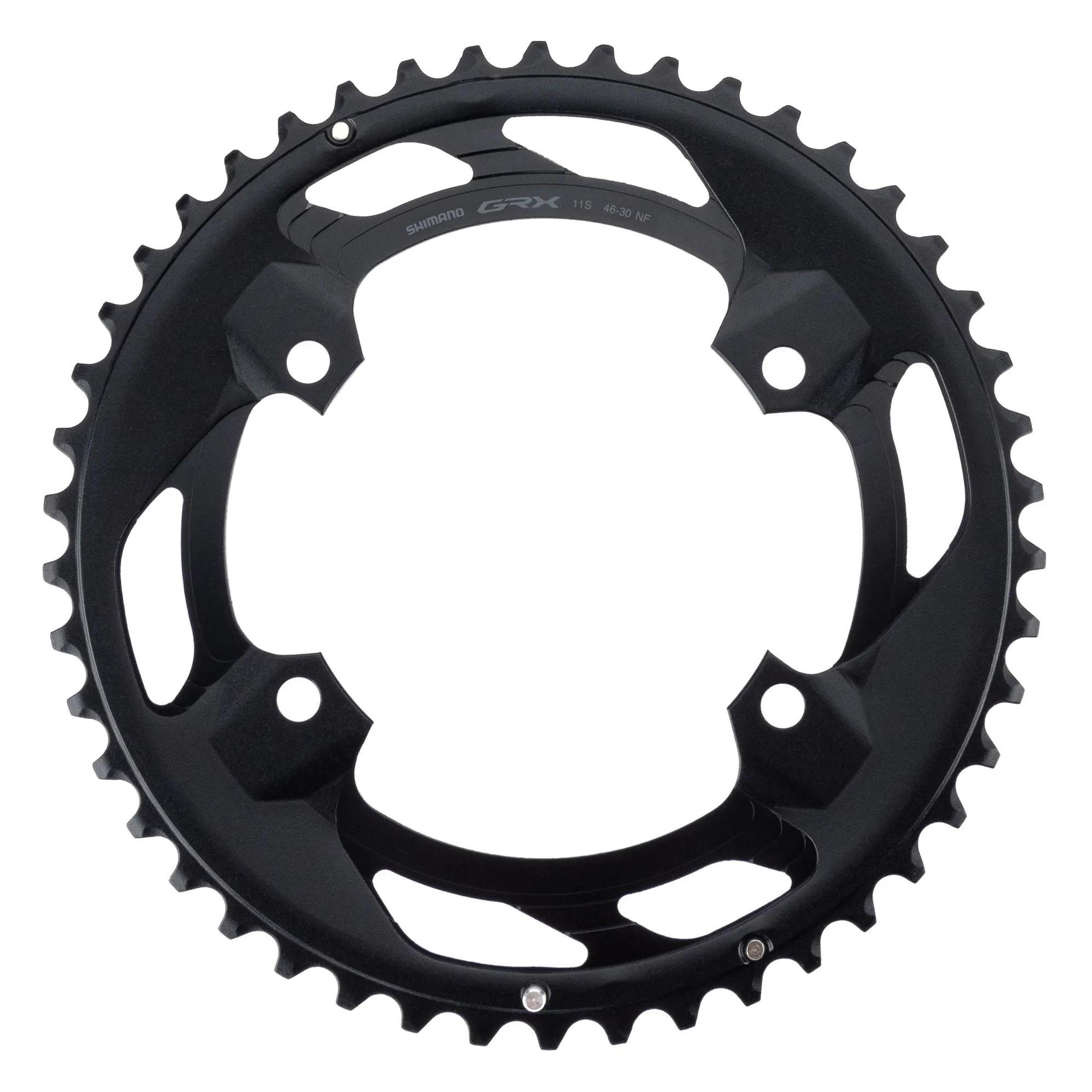 Shimano Kettenblatt GRX FC-RX810 2-f. 46Z|2-v. 46Z (46) (Y0K698010)