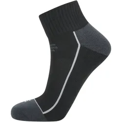 8er Pack ENDURANCE Avery Quarter Socken 1001 - black 35-38