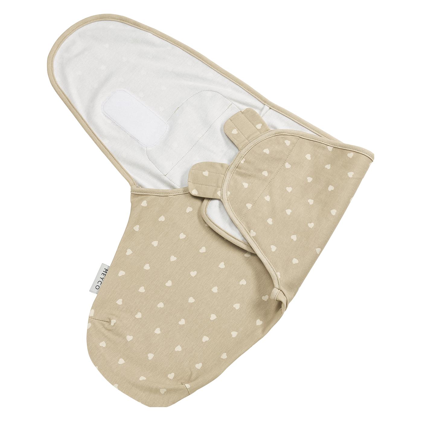 Meyco Wickel-Schweiss-Herz-Weich-Sand (48 x 72 cm) (8357226_S---4054703004502)