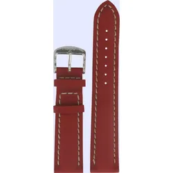 Tissot Leder Sport Lederband Rot 20/18mm T600013018 - genarbt,rind,rot