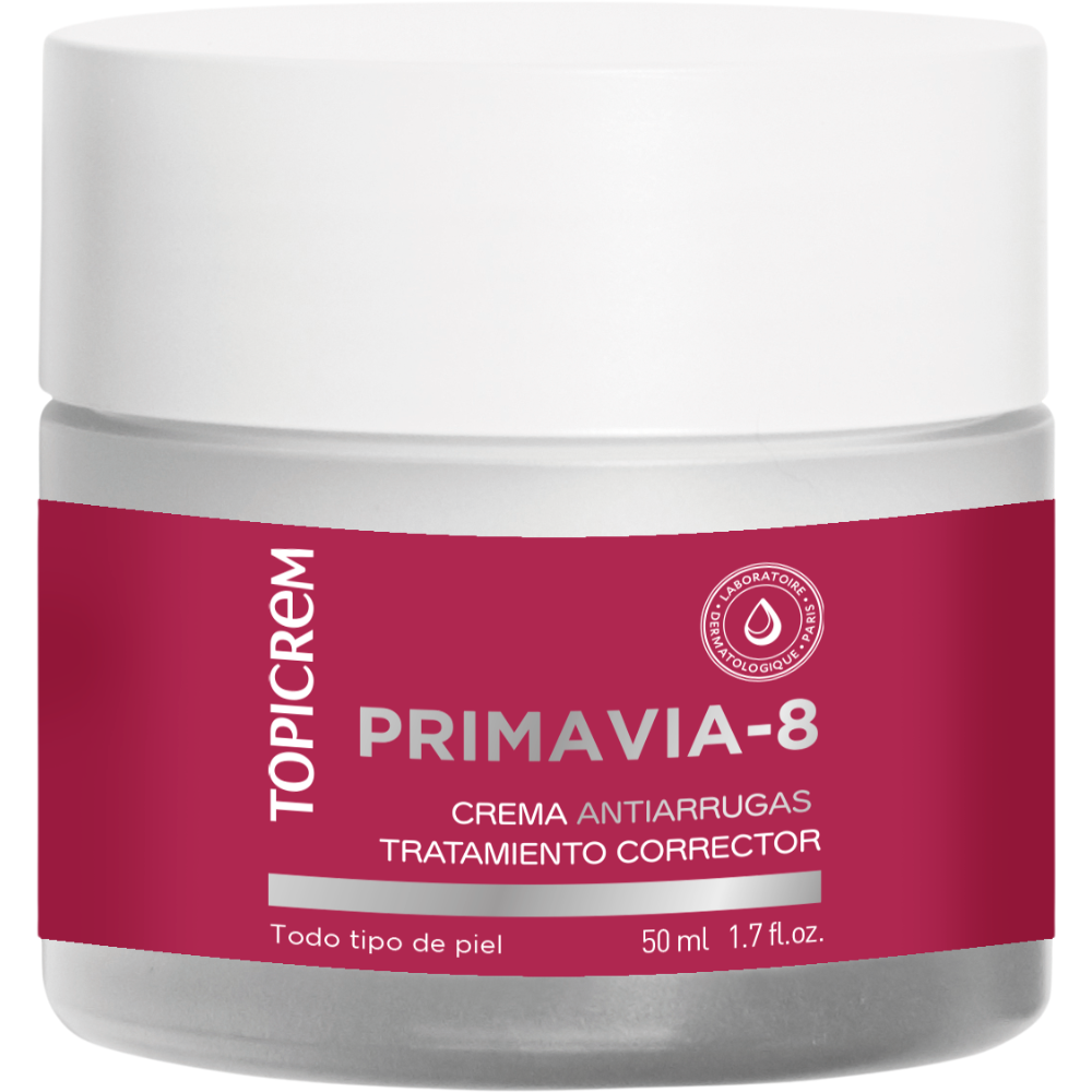 Topicrem PRIMAVIA-8 Anti-Wrinkle Face Cream 50mL Expiration Date: 2027-01-30