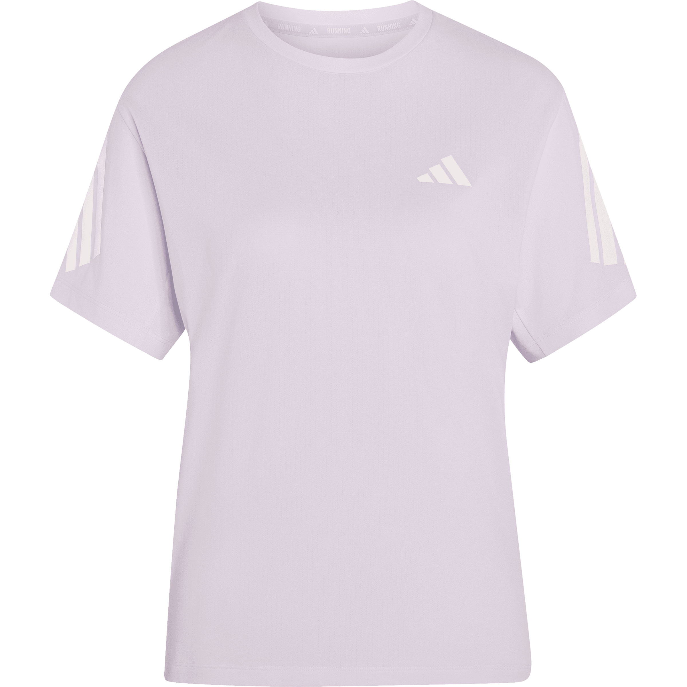 adidas Iconic Running Damen T-Shirts lila Größe M Laufen | Trailrunning Elastisch