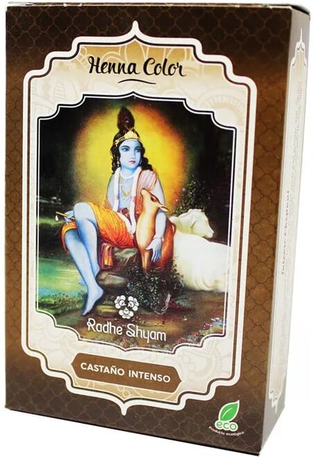 Radhe Shyam Henna Color Castaño Intenso Eco 100g