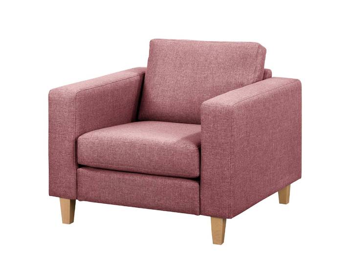 Sessel Pink Webstoff Lark 94 x 86 x 90cm