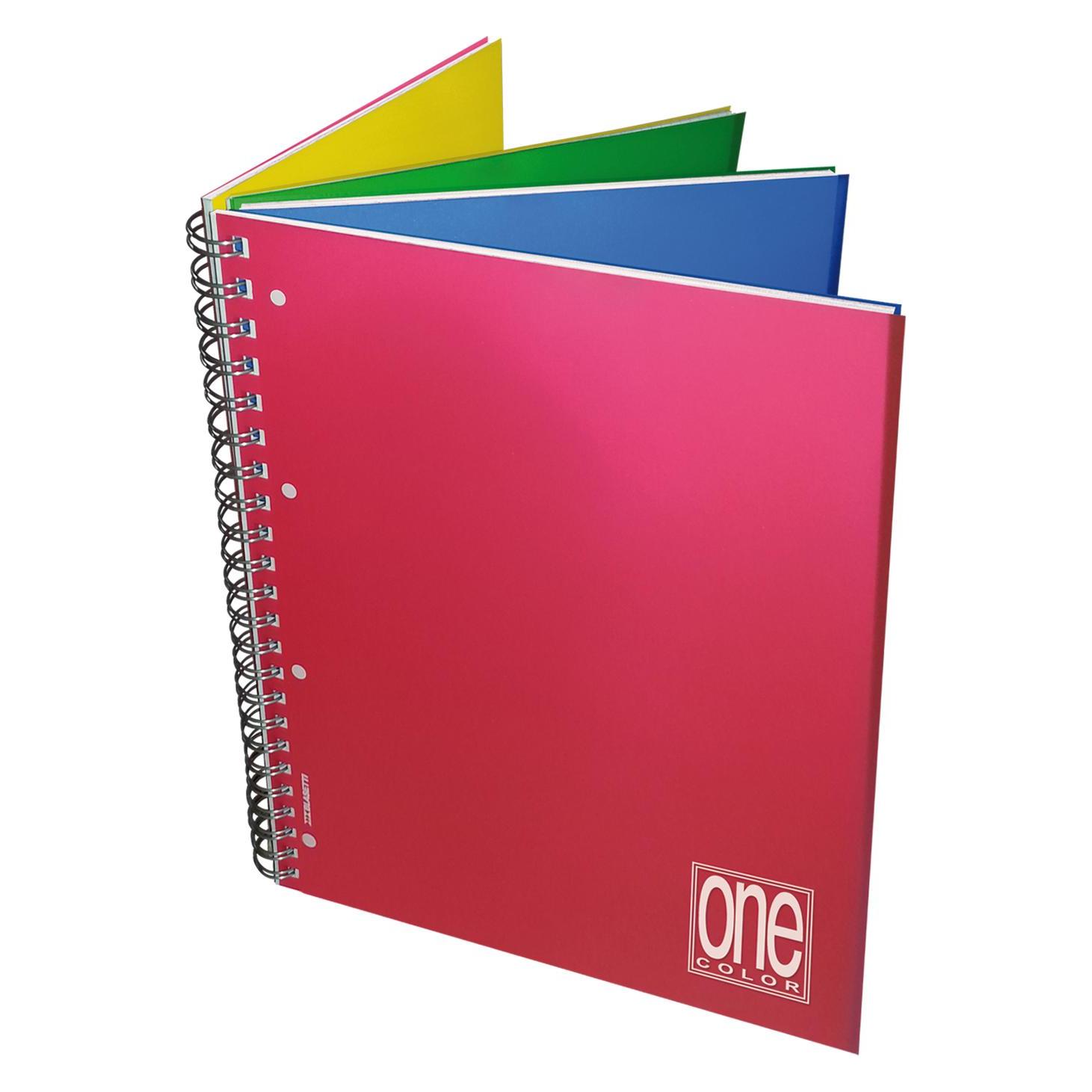 Blasetti Maxi-Spiralnotizbuch One Color 4x4 PPL A4 Blätter 120+4 80 gsm (A4+) (6428)