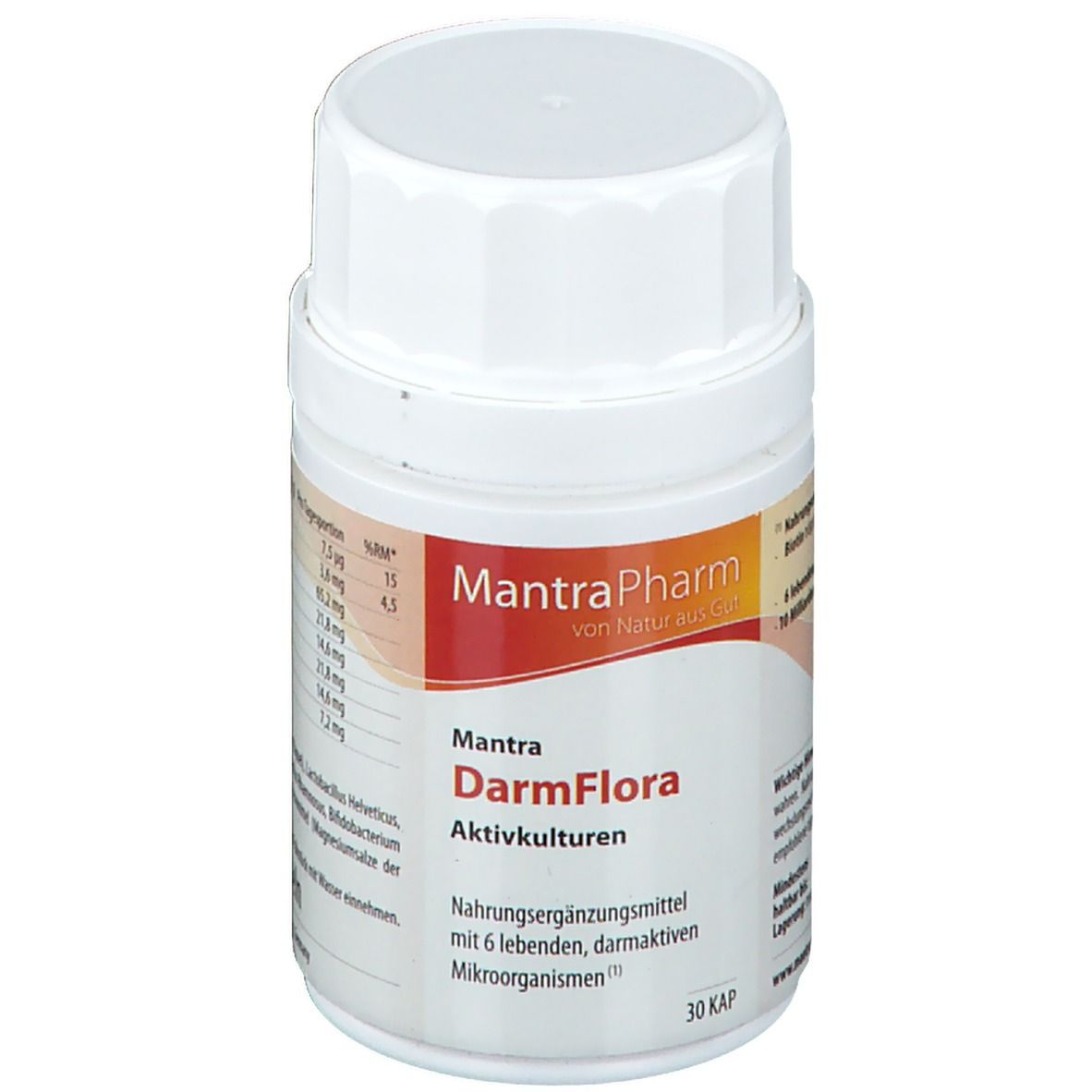 Mantra Darmflora Aktivkulturen Kapseln 30 St