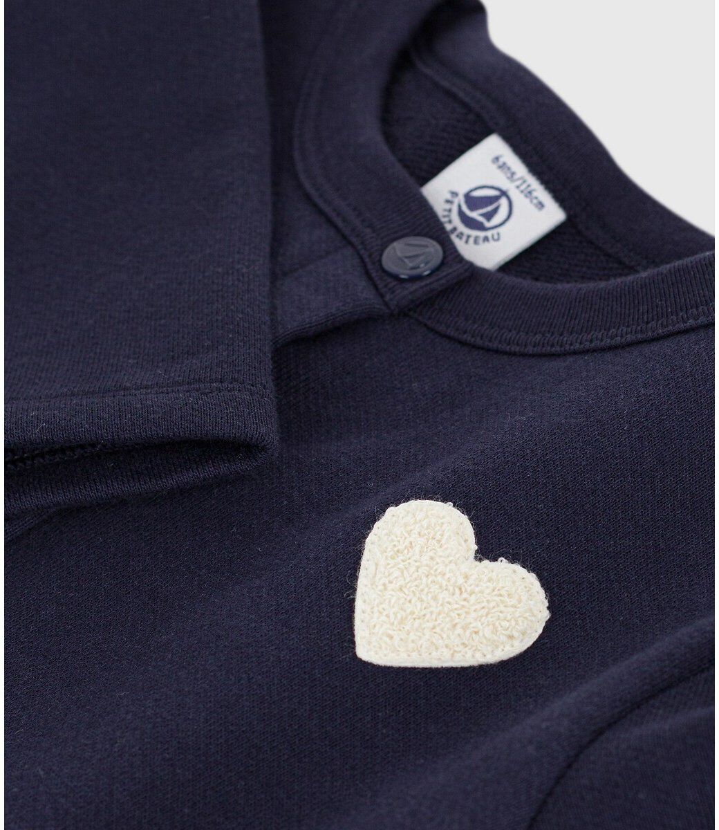 PETIT BATEAU Cardigan, en laine et coton