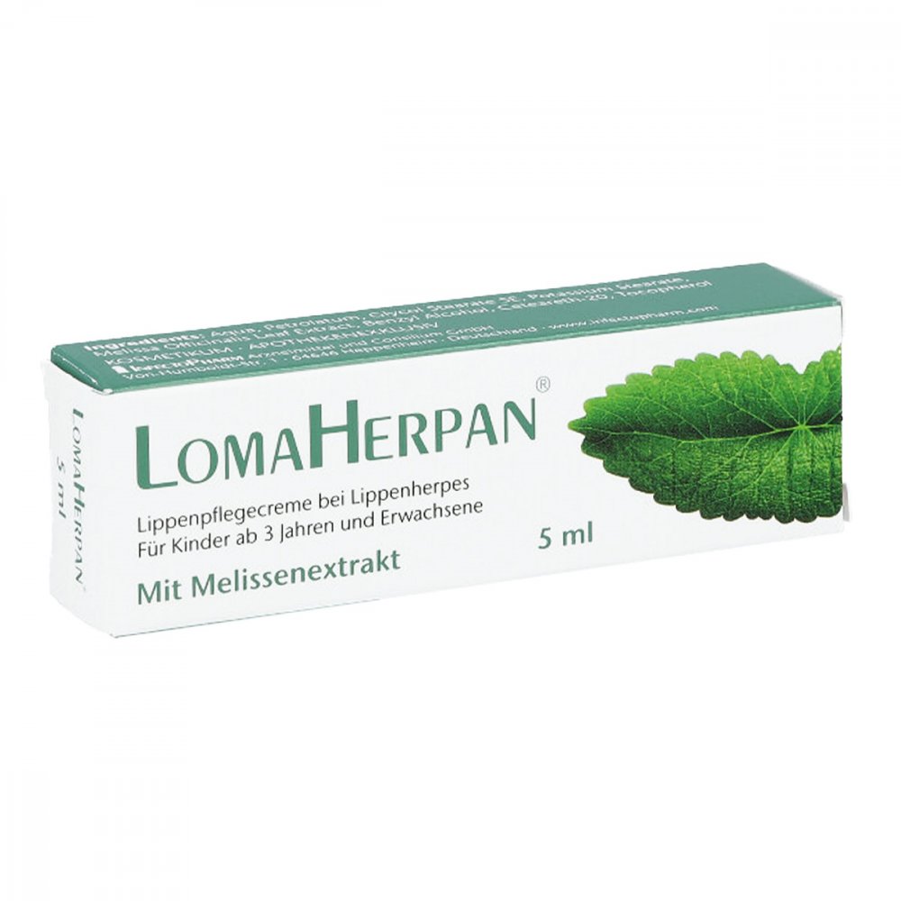 INFECTOPHARM Arzn.u.Consilium GmbH Lomaherpan Lippenpflegecreme mit Melissenextrakt 16738877