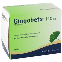 Gingobeta 120 mg Filmtabletten 120 St