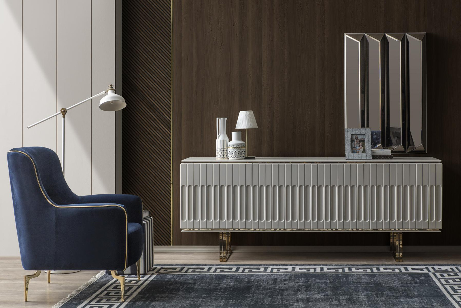 Modern Luxus Sideboard Kommode voor in de woonkamer