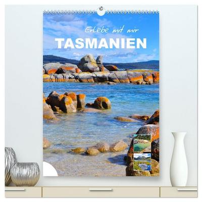 Erlebe mit mir Tasmanien (hochwertiger Premium Wandkalender 2026 DIN A2 hoch), Kunstdruck in Hochglanz