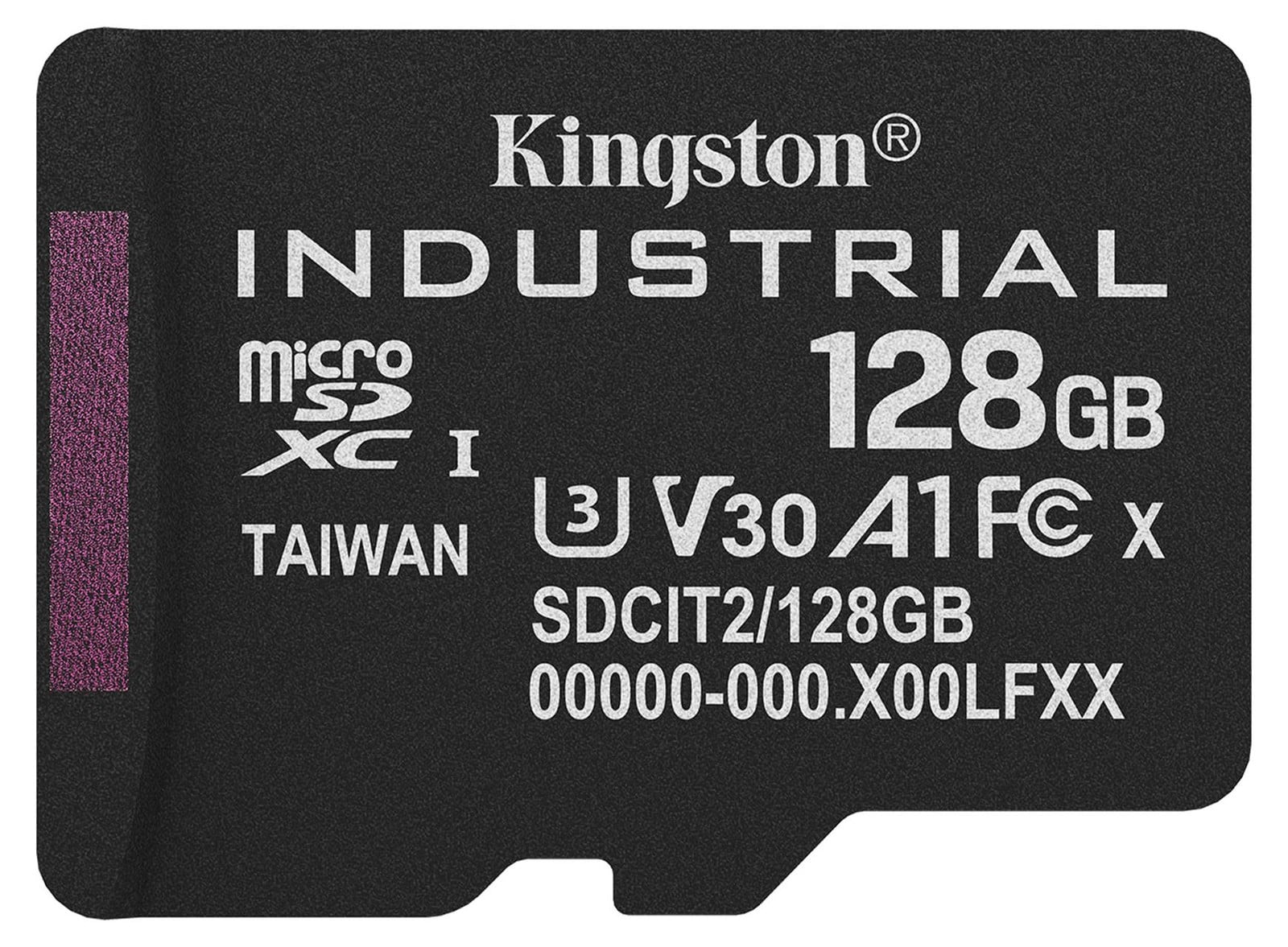 Kingston Technology 128GB microSDXC Industriële Geheugenkaart C10 A1 pSLC UHS-I