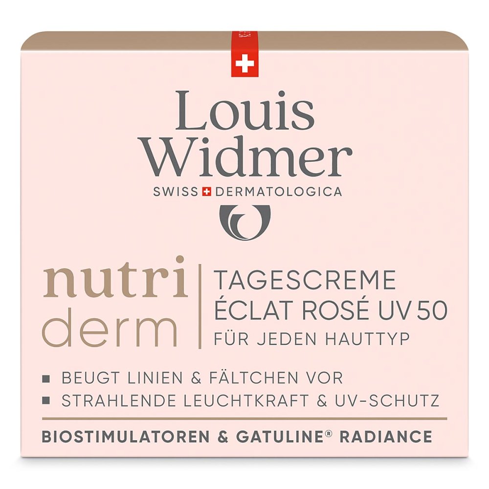 LOUIS WIDMER GmbH Louis Widmer nutriderm Tagescreme Èclat Rosé UV 50 18442129