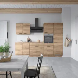 Küchenleerblock Structura High o. Geräte Eiche dunkel