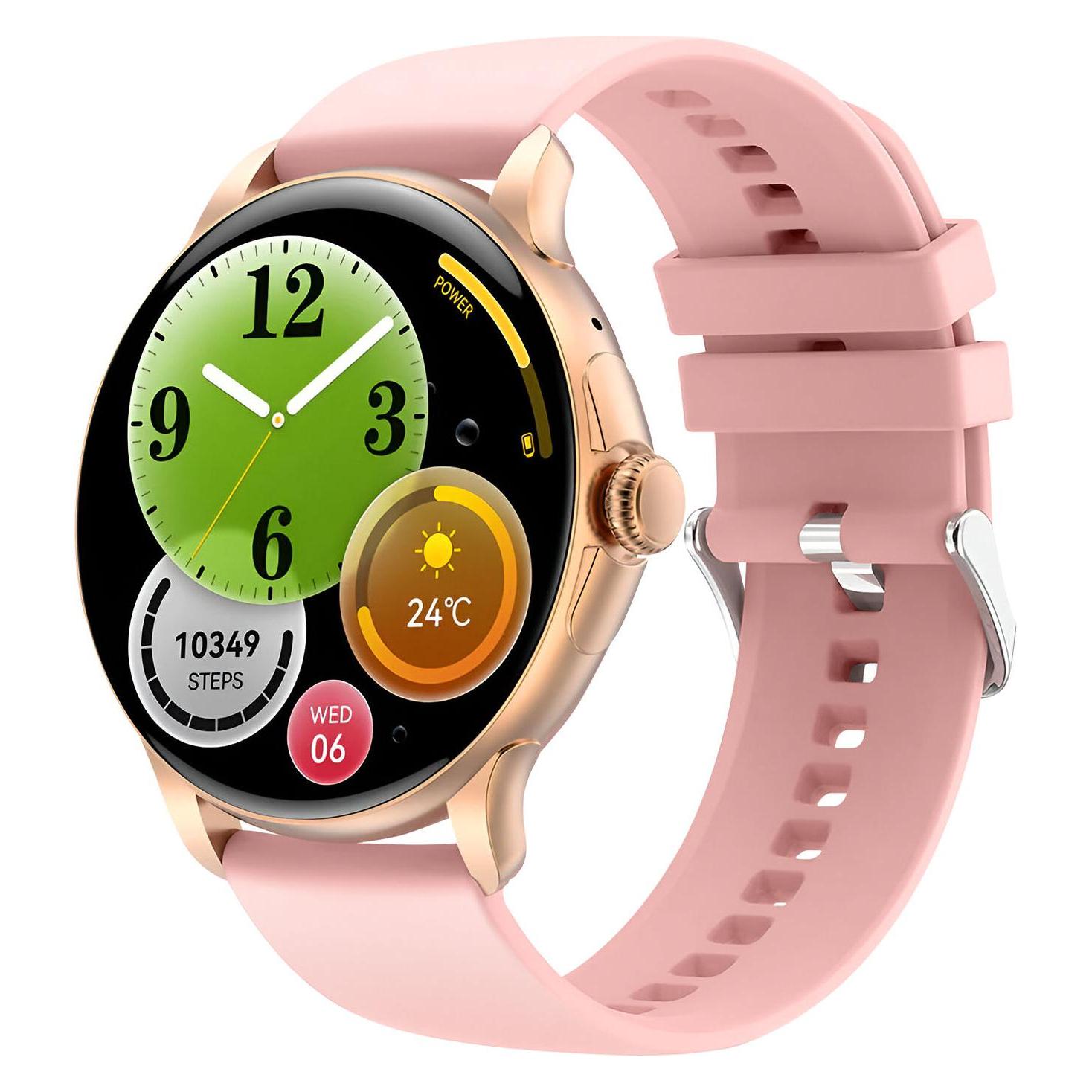 Titmo Smart watches Smartwach O-150 (AMOLED, bluetooth call) pink (46 mm) (O-150)