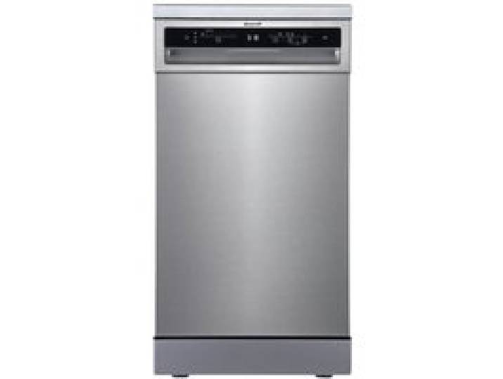 Lave-vaisselle pose libre BRANDT BDF024DX - 10 couverts - L45cm - 44 dBA - Inox