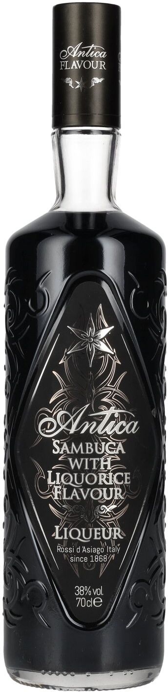 Antica Sambuca Liquorice Flavour Liqueur 38% Vol. 0,7l