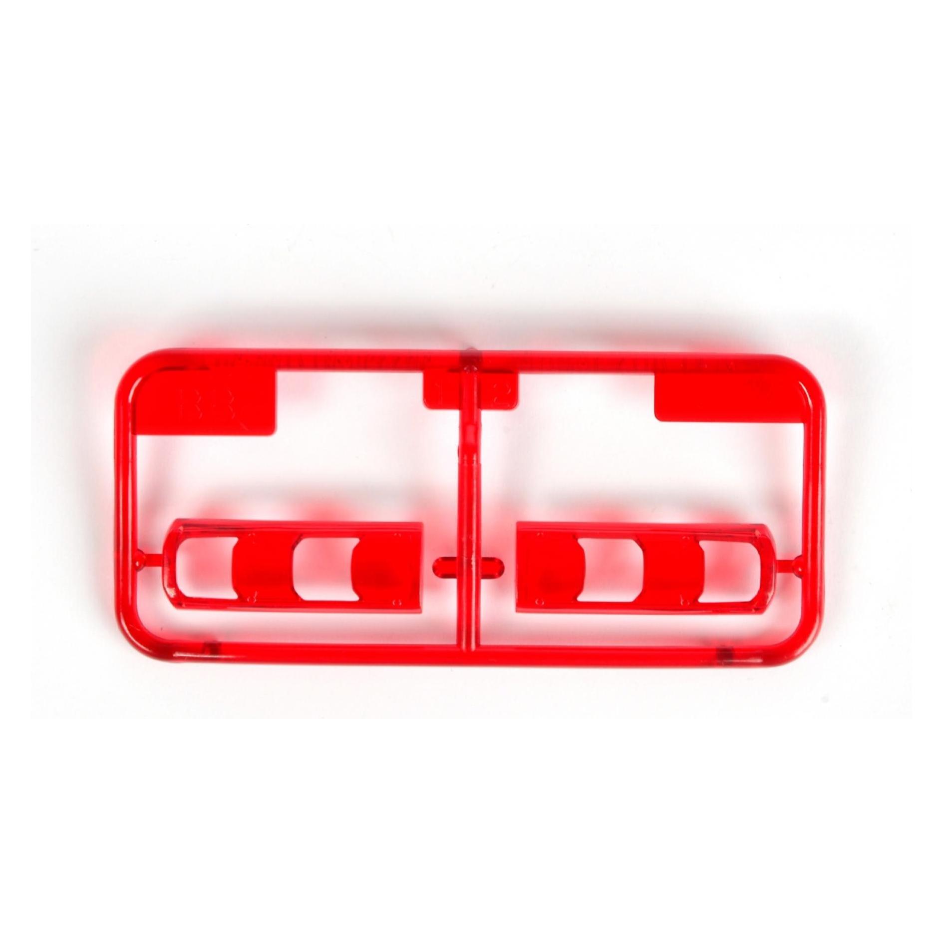 Tamiya BB-Teile Gläser rot klar MB Actros 5633 (319000499)