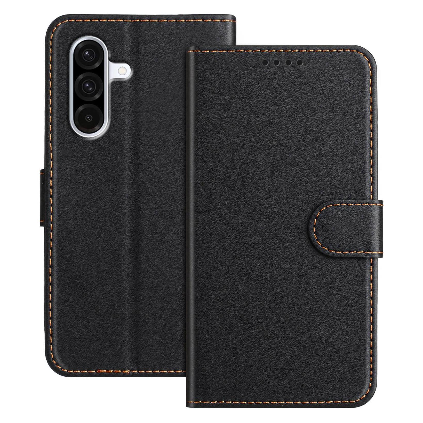 Cover-Discount Galaxy A57 - Solide Leder Etui Hülle (Samsung Galaxy A57) (70382856)