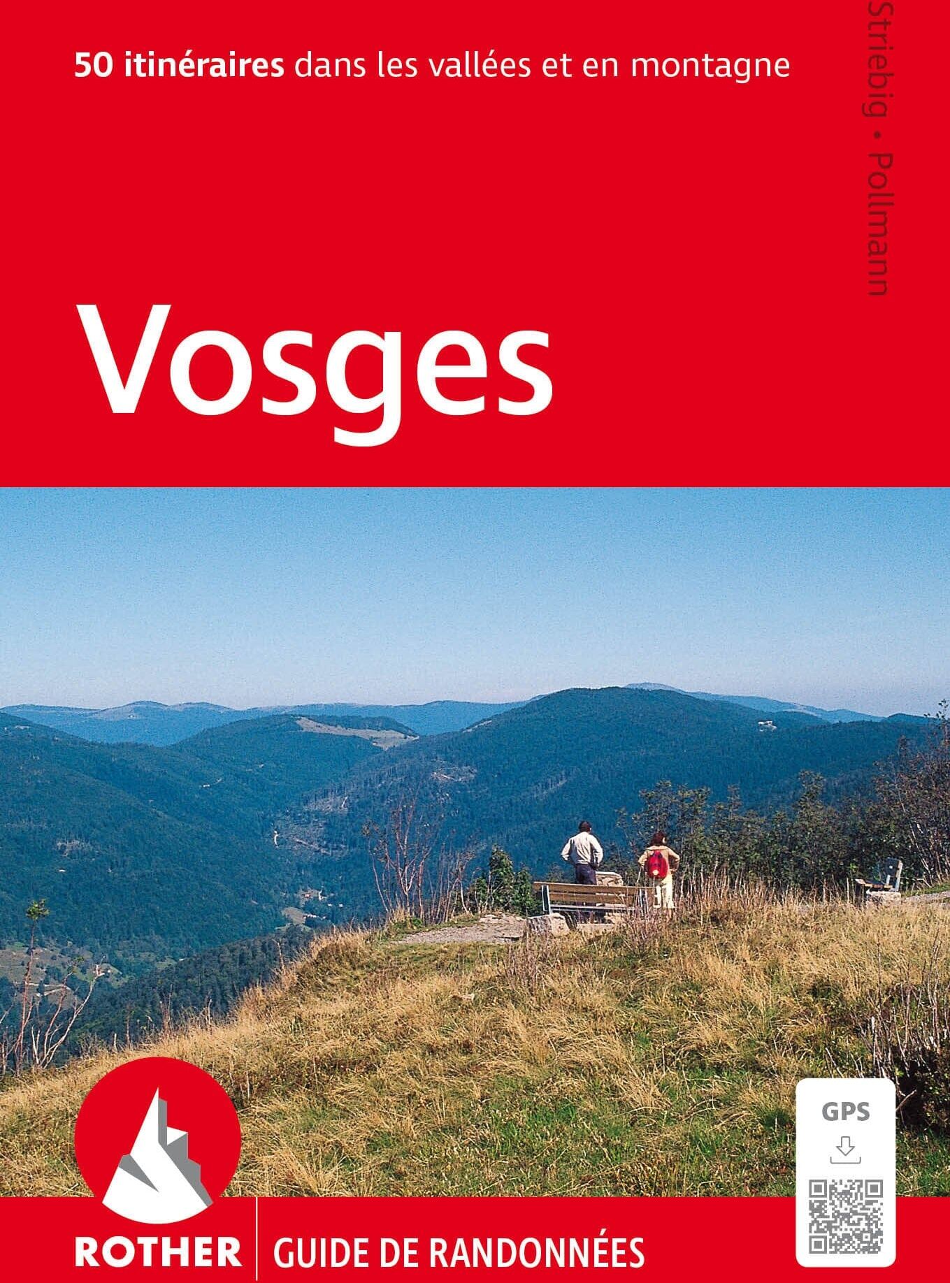 Guide de randonnée - Vosges   Rother