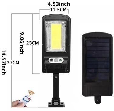 Uplifted Finds 168 LED Solar Street Wall Light   7000LM High Brightness Motion Sensor Security Lamp For Yards 100 Cob 1