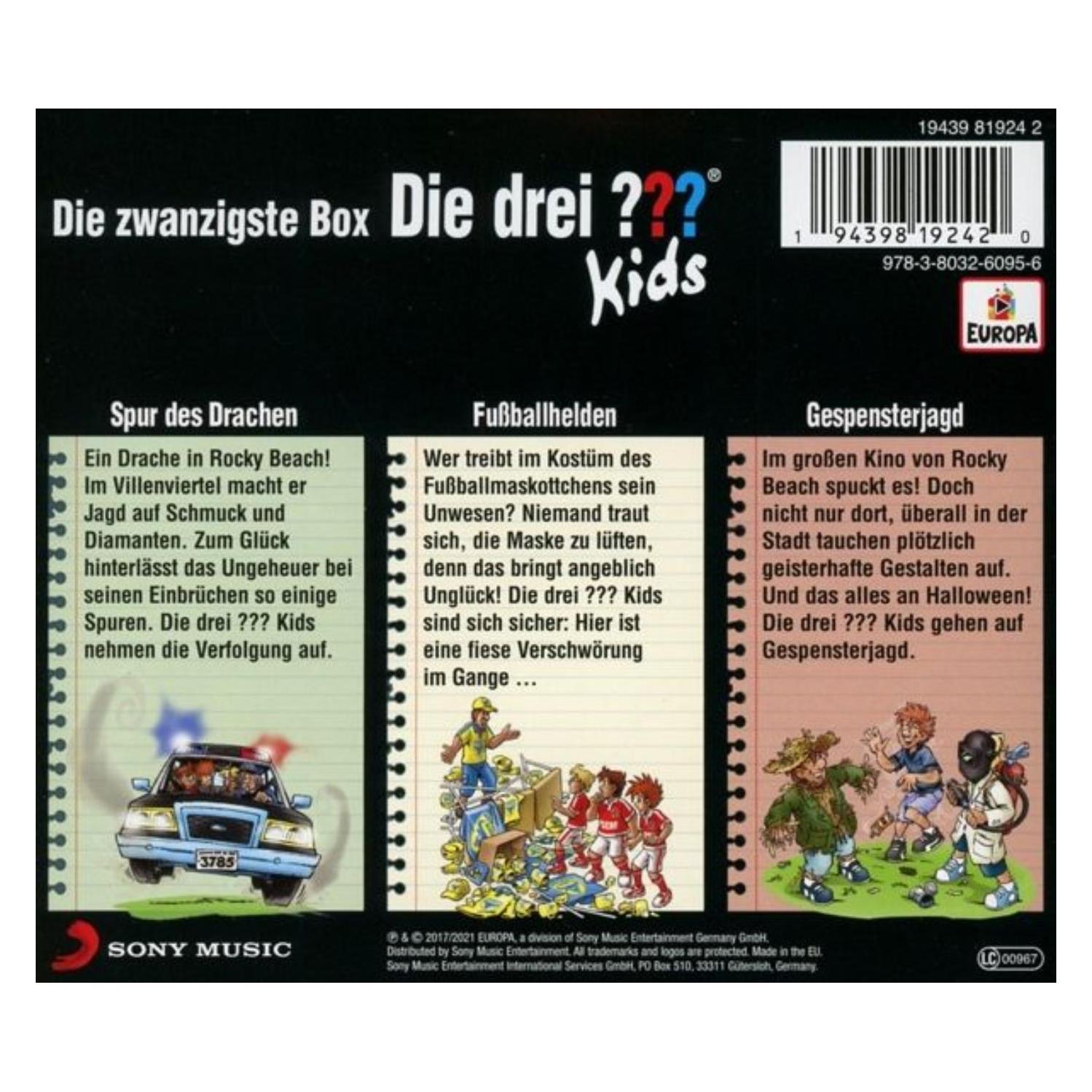 Europa Die drei DREI FRAGEZEICHEN kids - 20 Box (F58-60) (20x) (39819242)