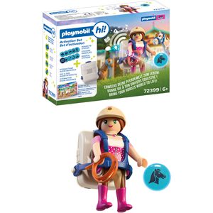 playmobil Spielset hi, Activation Set 72127, ab 6 Jahre, Reiterhof, 9 Teile