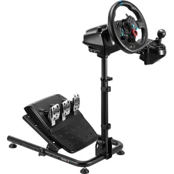 Huzaro Simracing Lenkradständer, Sim Rig, Schwarz