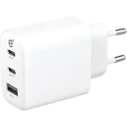 empower by PanzerGlass essential 65W Charger inkl. 2x USB-C+USB-A EU Plug silver