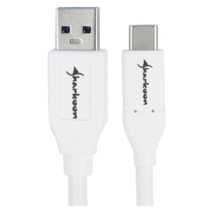Sharkoon USB 3.1 Gen. 2 A auf C (1 m, USB 3.2 Gen 2) (4044951021161)