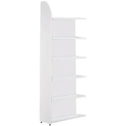 Kerkmann Anbauregal »Dante 6 OH« mit Rückwand grau, 80x225x32.5 cm