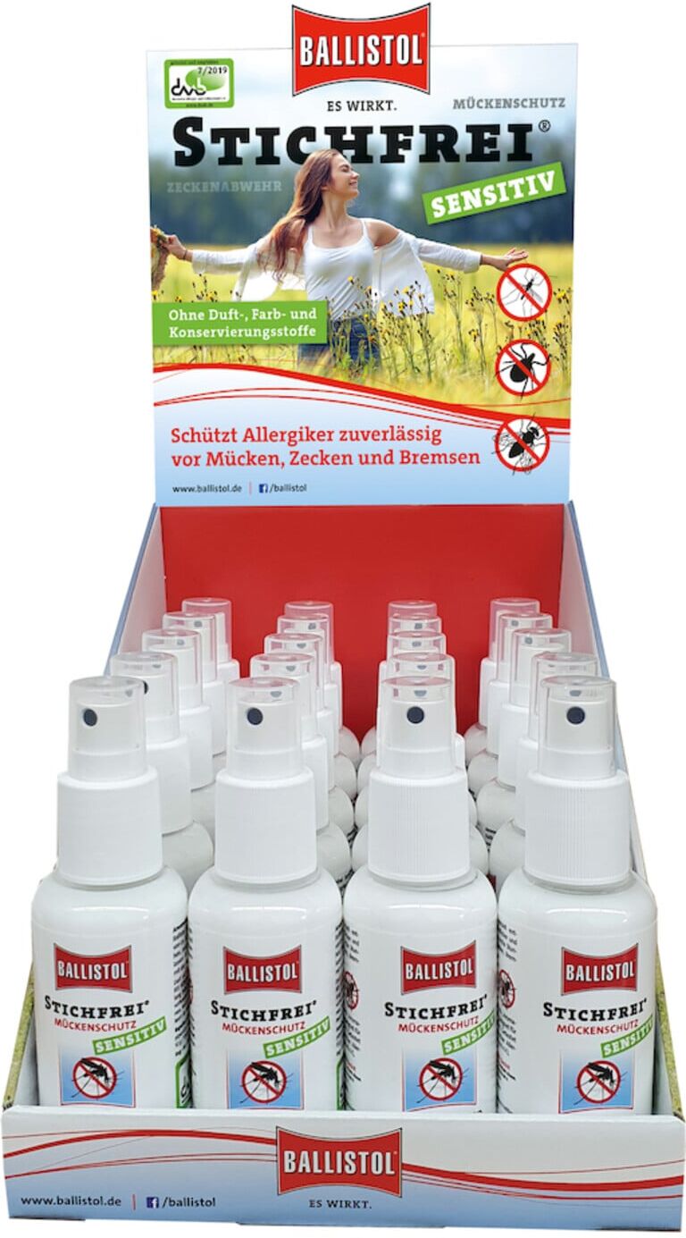 BALLISTOL Stichfrei Sensitiv Display 20xPump-Spray a 100ml (26918)