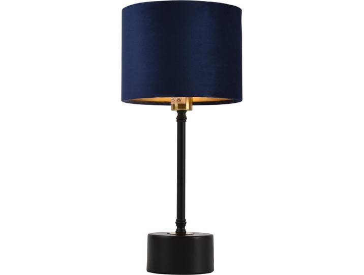 Lampe de table 'Deventer' Bleu 1xE14 Lampe Lampe Lampe de chevet [lux.pro]