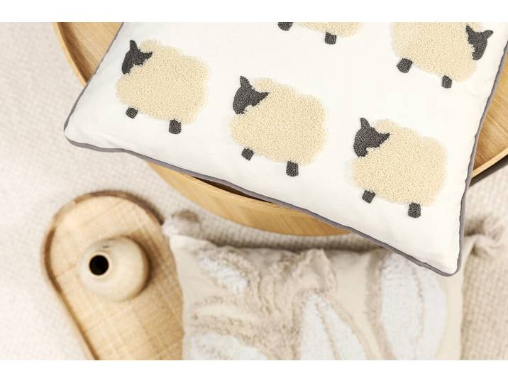 Kissenhülle Thiago Beige 45 x 45cm Baumwollstoff