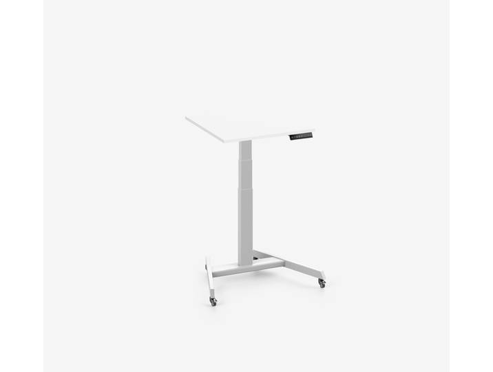 FOKUS Single Schreibtisch Weiß Weiß 60x60