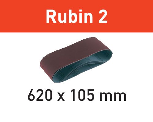 Festool Schleifband Rubin 2 L620X105-P80 RU2/10 499151