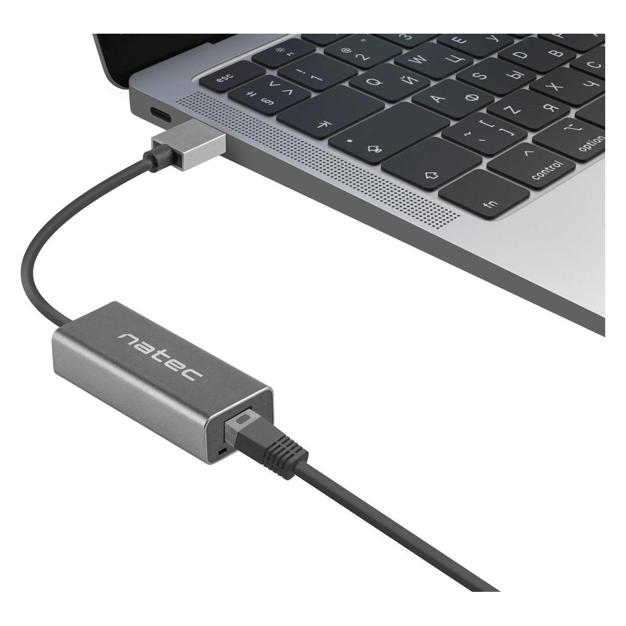 Genesis NETWORK CARD NATEC CRICKET USB 3.0 1X RJ45 1GB ON CABLE (RJ45 (1x)) (NNC-1924)