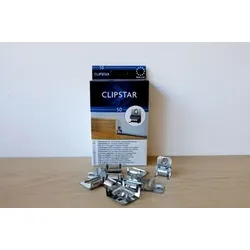 KWG BCL 50 Befestigungsclipse Clipstar für Steckfussleisten L-1060, 1061, 1062, Trend