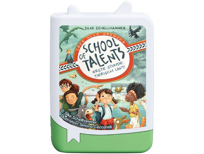 Hörbuch TONIES Book Tonie: School of Talents - Erste Stunde: Tierisch laut , bunt, Hörspiele, Hörbuch, Topseller