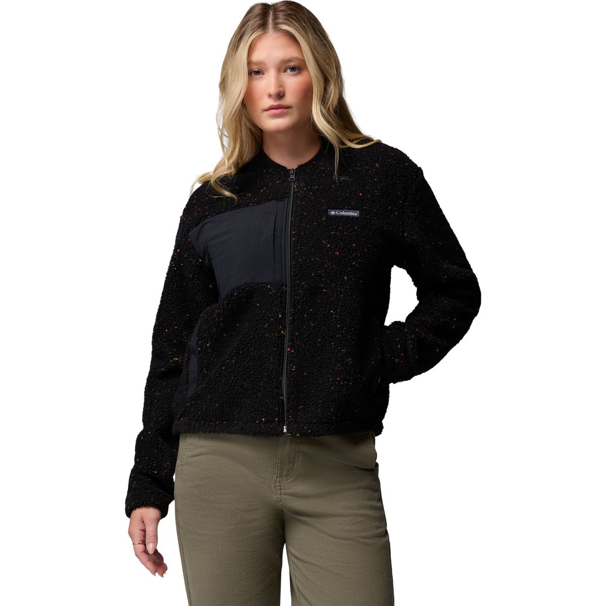 Columbia Women's Stellar Path Fleece Bomber Jacket black (010) XL 213626-2136263-010-XL