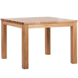 pemora Esstisch Restauranttisch Bistrostisch Gastronomie ARMANDO Eiche massiv 90 x 90 cm