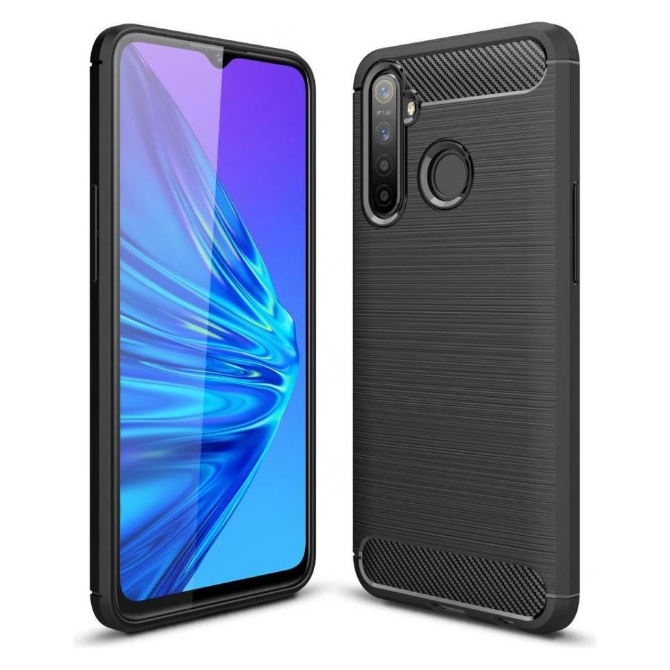 Screenguard Realme 5 Pro Hülle Carbon Brushed Soft TPU (Realme 5 Pro) (00026132)