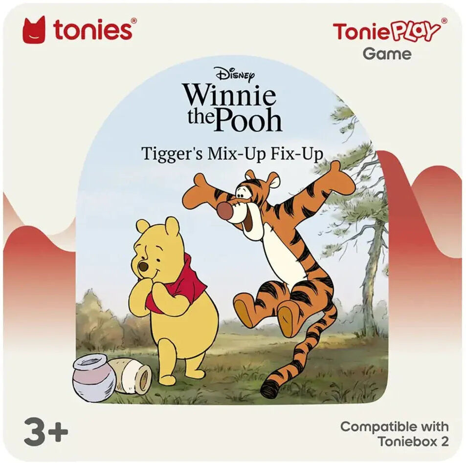 Toniebox Tonies Tonieplay Winnie the Pooh: Tigger's Mix-Up Fix-Up for Ages 3+