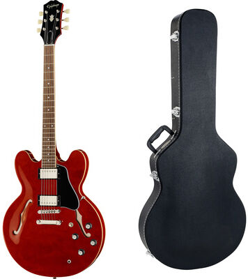 Epiphone ES-335 Cherry w/Case Cherry