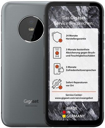 Siemens Gigaset GX6 16,8 cm (6.6") Doppia SIM Android 12 5G USB tipo-C 6 GB 128 GB 5000 mAh Grigio (S30853-H1528-R111)