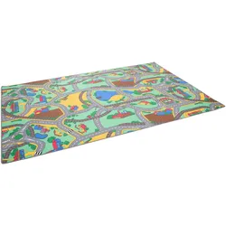 Snapstyle, Spielteppich + Spielmatte, Kinder Spiel Strassenteppich (133 x 133 cm)