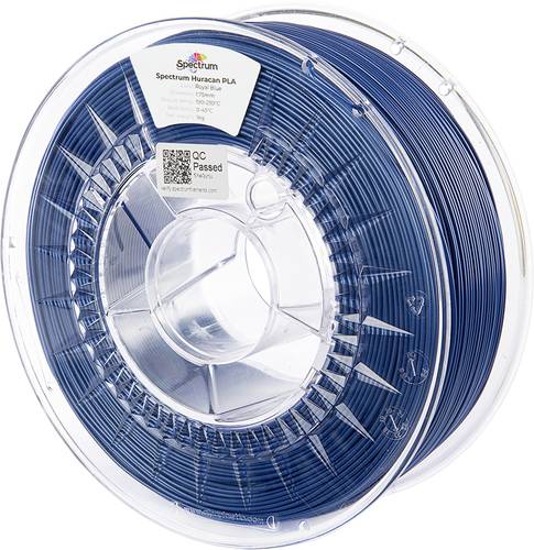 Spectrum Filaments 80928 Huracan PLA ROYAL BLUE Filament PLA Highspeed Filament 1.75mm 1000g Royalblau 1St.